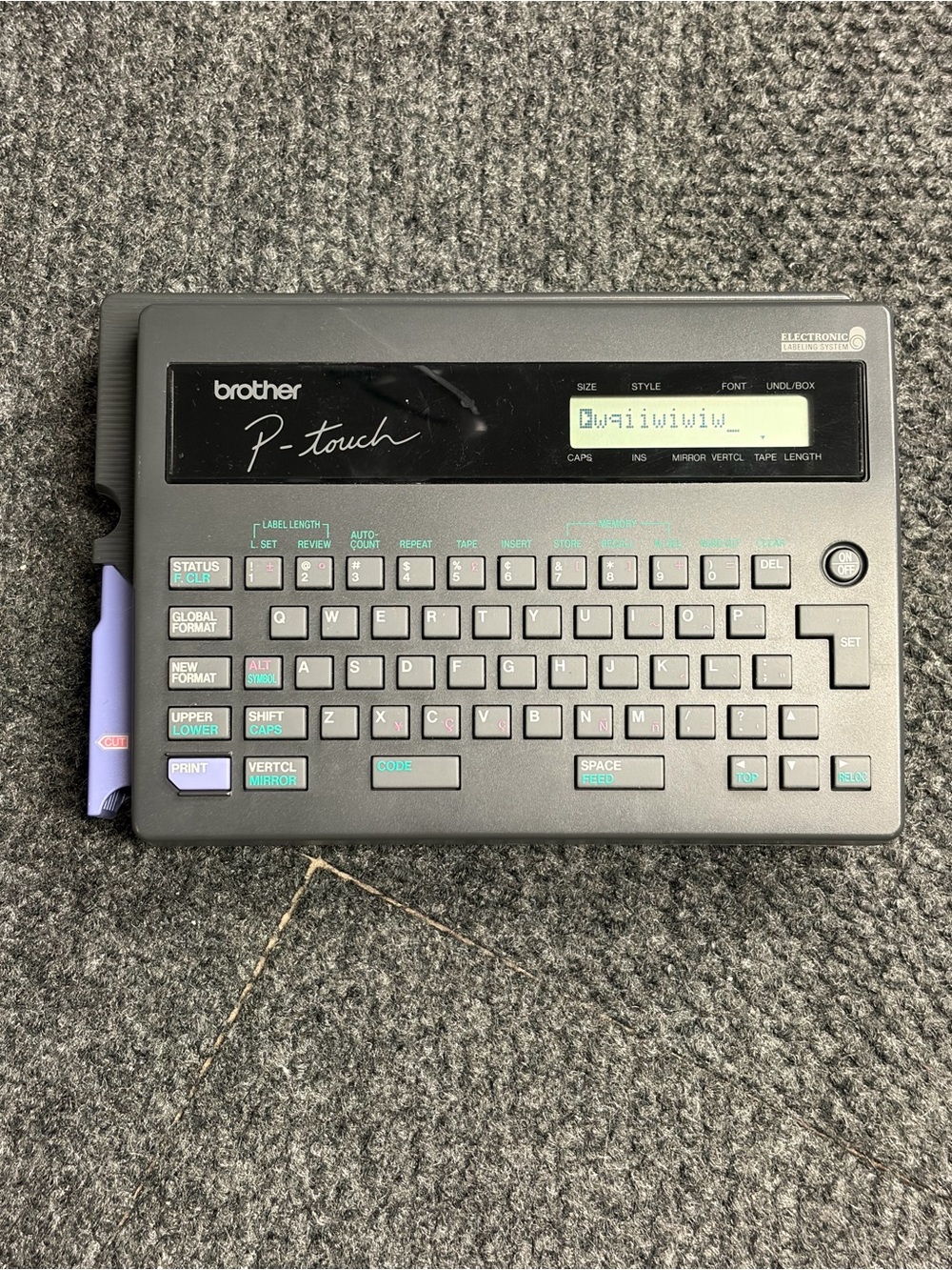 Brother P-Touch PT-20 label maker